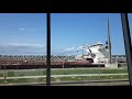 The 1,000 Foot Lake Freighter American Integrity Locking Through The Soo Locks! Part 1.