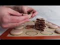 Chocolate Macaron Shells