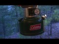 Coleman Lantern .... at the off grid cabin