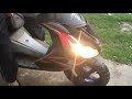 Aprilia SR  Starting After 6 Years