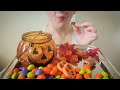 ASMR Mukbang Halloween Candy