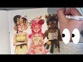 🍨Drawing ice cream flavours as people 🍨 [turning food into people ]