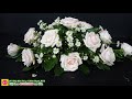 Flower arrangement for Wedding table a Popular | Rose flower