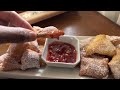 How to make Beignets 🥐 ⚜️ 🎭  Chicory Coffee ☕️  || Good Hood Food || CaveMan Kitchen S1E3 🔥 🔥 🔥