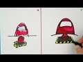 5 COOL AMONG US Transformations ARTS & PAPER CRAFTS tutorial
