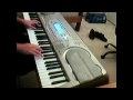 Free Bird Guitar Solo on Keyboard