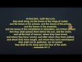 Sun, moon and stars • Spoken and written text of the Bible with background music