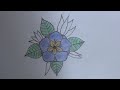 Fleur (dessin) - Speed Drawing