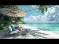 Relaxing Jazz Music - Positive Bossa Nova Jazz and Beach Cafe  Ambience For A Happy Morning