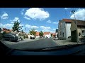 ActionPro X7  In Car Slow Mo Test in 720p 120fps through Knetzgau Germany