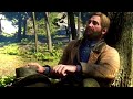 RED DEAD REDEMPTION 2 : 🎵 Soundtrack little nap with Arthur 💤😴 ( + emotional dialogue )