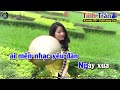 Chuyện Tình Không Dĩ Vãng 🌟Sương Trắng Miền Quê Ngoại 🌟 karaoke Nhạc Sống Tone Nam