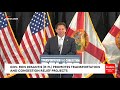 Florida Gov. Ron DeSantis Promotes New Efforts To Alleviate Congestion Amidst High In-Migration