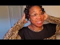 Flexi rods using Mielle hair care, hair wash, face wash, Cerave & GRWM