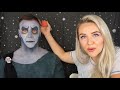 Disney DESCENDANTS 3 Inspired Hades Makeup Tutorial with Wig DIY