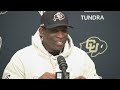 Postgame interview: Deion Sanders on Colorado's offensive struggles & effort in loss to Oregon State