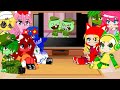 реакция геройчеков на happy tree friends мультики