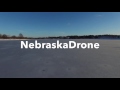 Holmes Lake Sledding Lincoln, Nebraska Drone