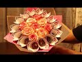 💸💐 DIY Money Flower Bouquet Tutorial with Glitter Roses 😍