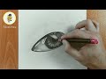 Eye Drawing: How To Draw a Realistic Eye | Crying Eye Drawing / Como dibujar un ojo realista