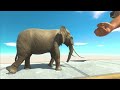 EPIC PUNCH TO THE GIANT WALL Animal Revolt Battle Simulator
