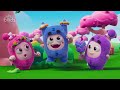 Cabaran Gim Bintang Emas | Oddbods | Cute Cartoons for Kids @Oddbods Malay