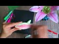 How to make LiLy flower by paper/ Oai Huong handmade