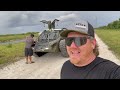 I Borrow My Buddies Ripsaw Tank And Get It Stuck In The Florida Swamp!!  Insane Florida Man Stuff!!