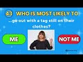 Who’s Most Likely To…? (DUMB Edition) 🤣🤦 #challenge #viral #quiz