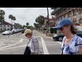 St. Augustine Walk | St. George, Flagler College & Anastasia Island in March 2023