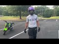 Learn how to wheelie a Grom with me