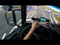 Are You Brave Enough? Scania R450's Czech Cockpit View Will Test Your Limits!