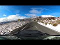 Snowy Scenic Drive at the Highest Mountain in North Island, New Zealand (Mt. Ruapehu) | 4K