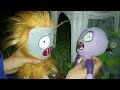 Plantas vs zombies en Peluche : El Campamento