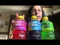 Powerade sour  taste test review