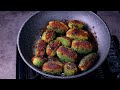 New Unique Way to Make Stuffed Baby Karela Fry with Skin - Bitter less | Baby Bitter Gourd Fry Sabji