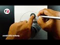 🥰 Beautiful Circle Scenery Drawing || How to draw Circle || Circle Drawing 😍