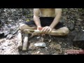 Primitive Technology: Baskets and stone hatchet