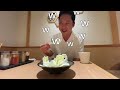 A Korean man was surprised to eat Japanese chicken skin!
