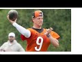 BENGALS FAN REACTS TO JOE BURROW THROWING A 50 YARD DOT IN PRATICE!!| HES LOOKING SO GOOD!!