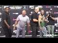 Leon Edwards fails to make Belal Muhammad flinch at Face Off | UFC 304