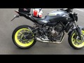 Yamaha MT 07 Sc Project