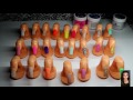 Glow  acrylic collection by Glam and Glits 24 colors