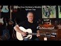 Rosewood vs Mahogany!  Acoustic Guitar Tonewood Comparisons