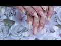 LAYERED FOIL GEL NAILS |  LIGHT ELEGANCE NAIL TUTORIAL