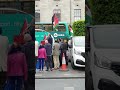 Palestinian anti-Irish, anti-Israeli, anti-Trump protest in Dublin city, Ireland