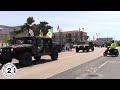 Fire Trucks Lights And Sirens Parade Seaside Heights Saint Patrick's Day Parade 4-2-22