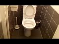 Wall Hung and Wall Mounted Allia Paris toilet.