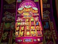 Dancing Drums Prosperity; $10/bet; Shocking line hits; Almost got 1/2 of Grand Jackpot Handpay