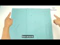 ♻️ You won't throw away the leftover fabric after watching this video | Sewing Tips and Tricks